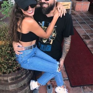 Distressed Skinny Jeans